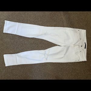 Joes Brand White skinny jeans